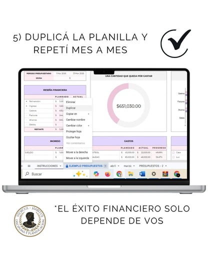 Sistema de seguimiento de tus finanzas personales